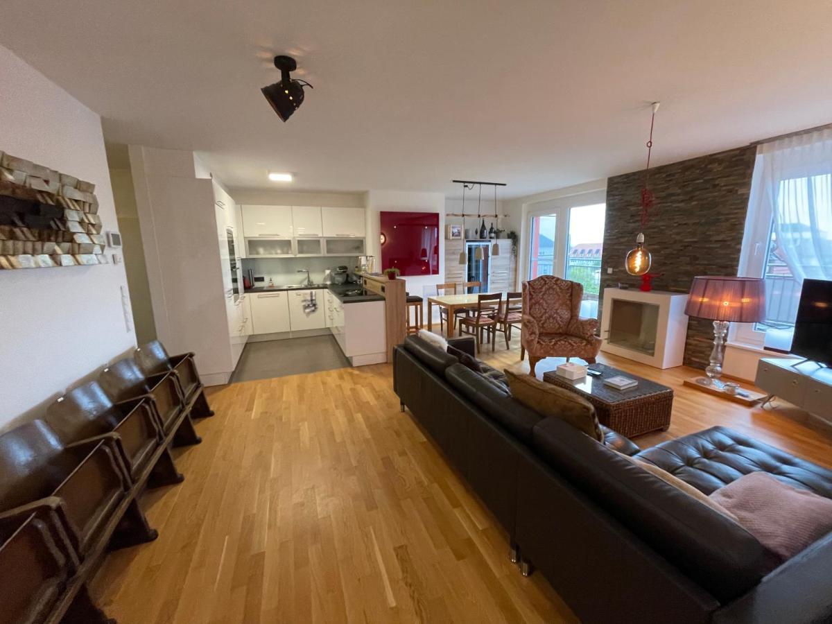 Penthouse Wohnung Am Radweg Mit Dachterasse Waidhofen an der Thaya Εξωτερικό φωτογραφία